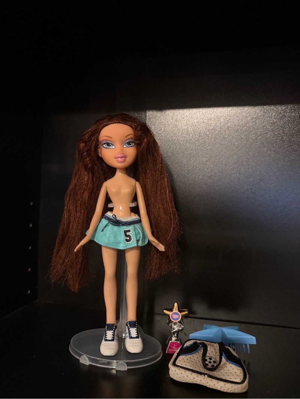 BRATZ PLAY SPORTZ TEAMZ Roxxi DOLL 2000s MGA
